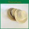 Women's Vintage Pearl Tassel Sun Hat French Retro Wide Brim Straw Hat