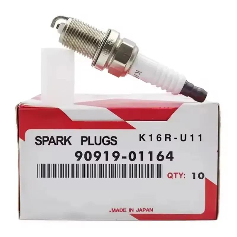 

4/6PCS 90919-01164 K16RU11 Spark Plug For Toyota Tacoma 2001-2004 4-Cyl 2.4L 2.7L 4pcs