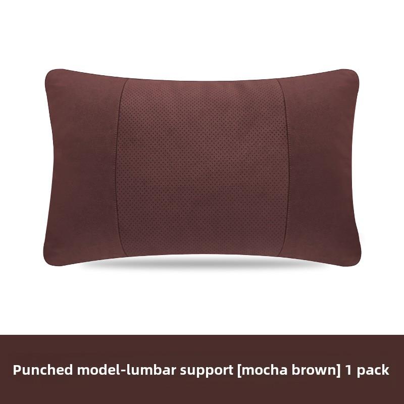 Car Perforated Breathable Headrest Flap Suitable for Mercedes-Benz S-Class Maybach Perforated Neck Pillow Neck Waist Waist