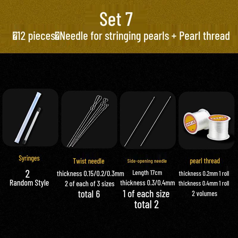 Beading Bracelet Tool Kit: Needle & Accessories for DIY Handmade Jewelry