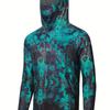 Outdoor Sports Men's Hooded Long Sleeve Casual Comfort Fishing Sports Top Sun Protection Insect Protection Digital Printing