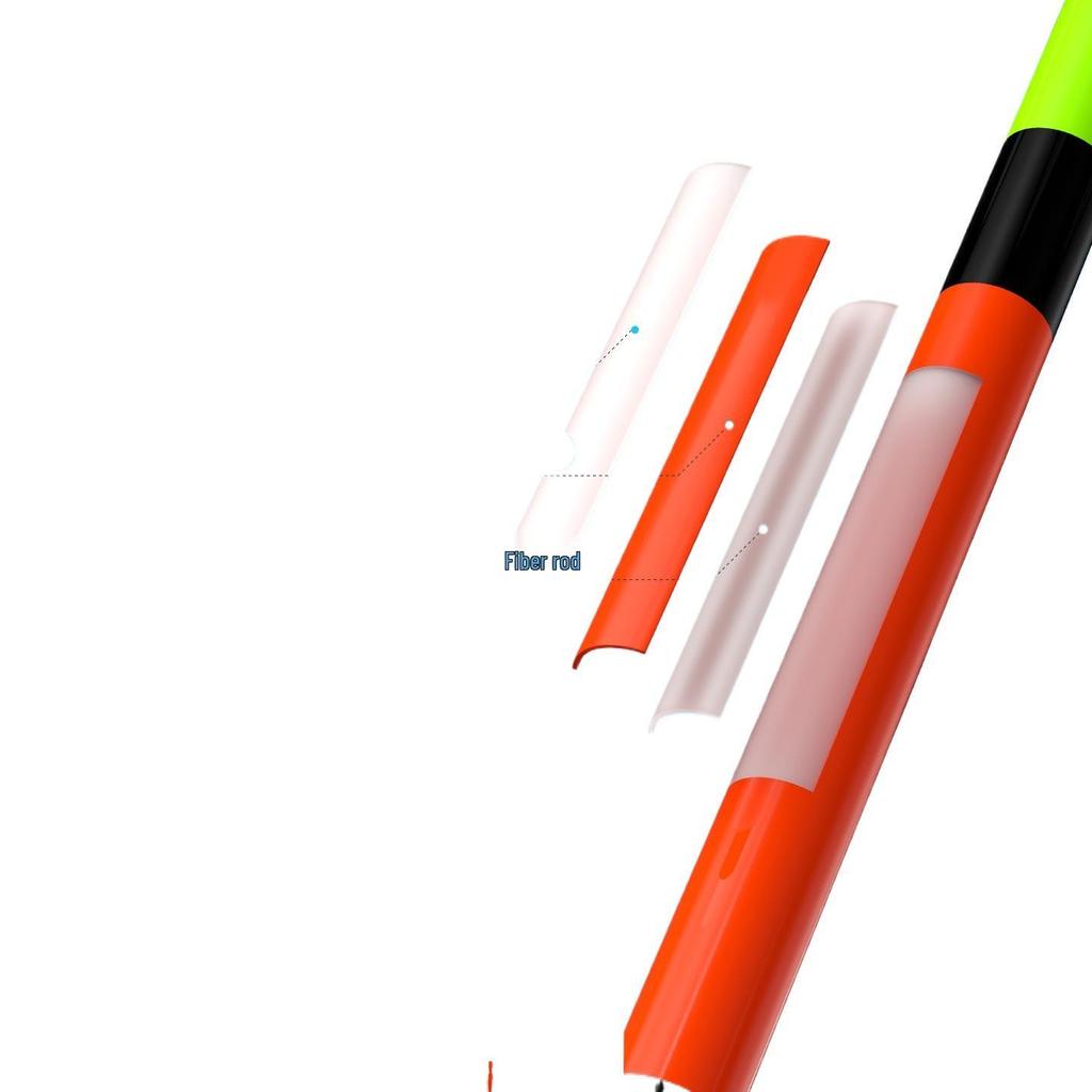 High-Sensitivity Nano Fishing Float Set with Box - Eye-Catching Thickened Crucian Carp Floats
