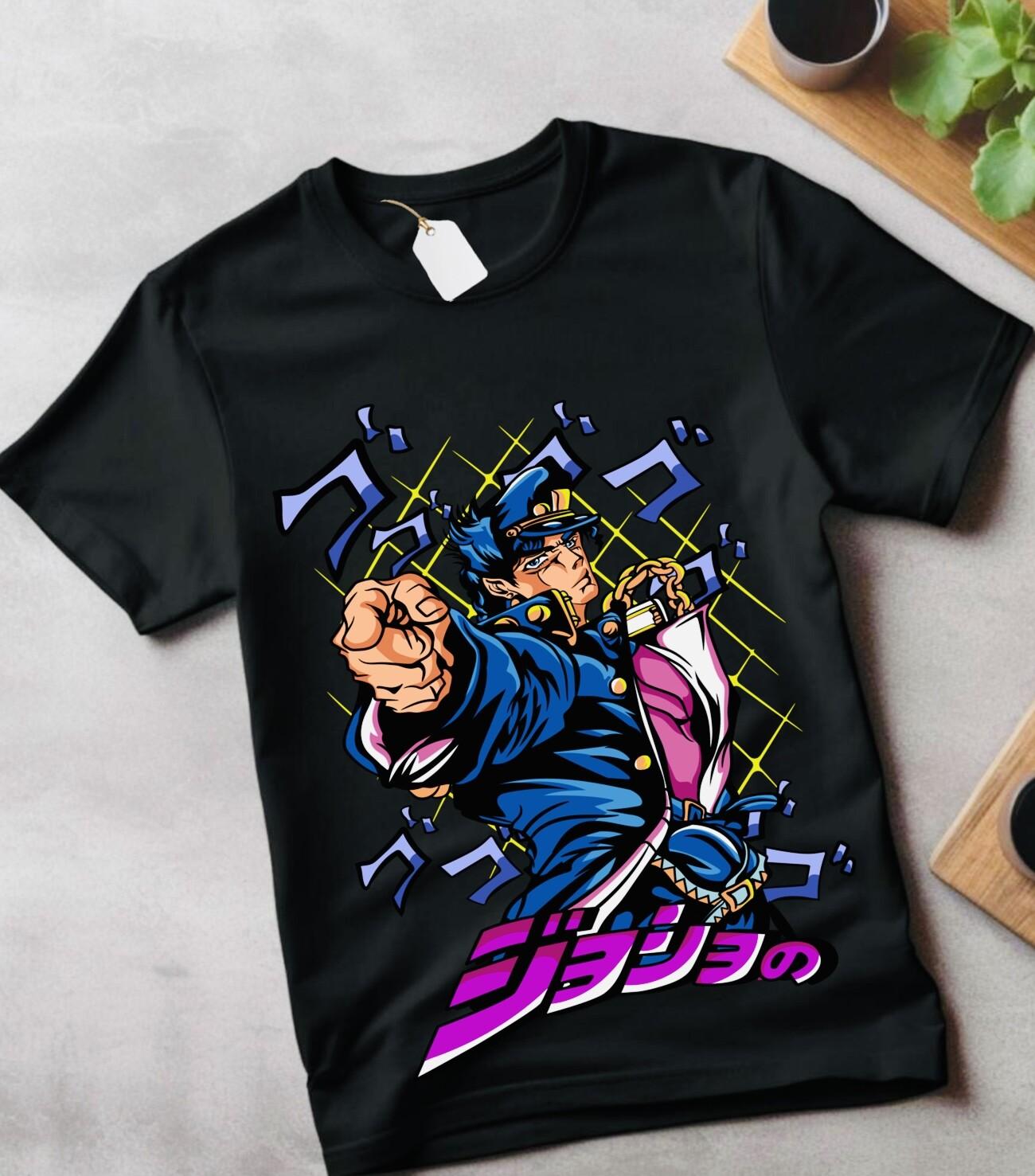 

Jojo s Bizarre Adventure T-Shirt Mens Womens Tees Top Anime Manga Graphic Design Shirt Tee All Size 2XL