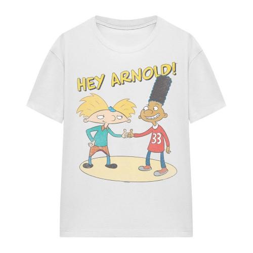 Hey Arnold! Unisex Adult Arnold & Gerald T-Shirt