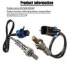 2pcs Upstream Downstream O2 Oxygen Sensor For 2002 2003 Chevrolet Trailblazer EXT GMC Envoy XL Isuzu Ascender Oldsmobile 4.2L