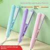 Mini Ceramic Curling Iron Portable Hair Curler Corrugate Wave Dry Wet Use for Long Lasting Fluffy Hairstyle Daily Use