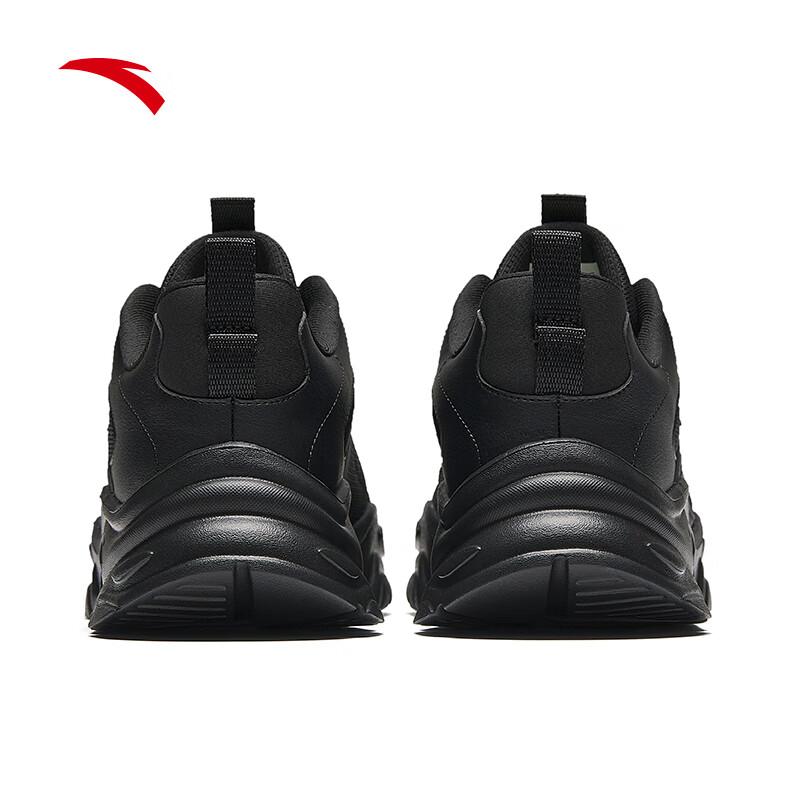Anta Men's Casual Shoes Breathable Thick Sole Height Increasing Commuter Running Sports Shoes
