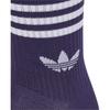 adidas Unisex Adult 3 Stripes Crew Socks (Pack of 3)