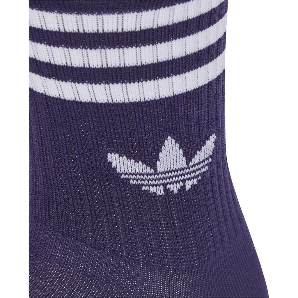 adidas Unisex Adult 3 Stripes Crew Socks (Pack of 3)