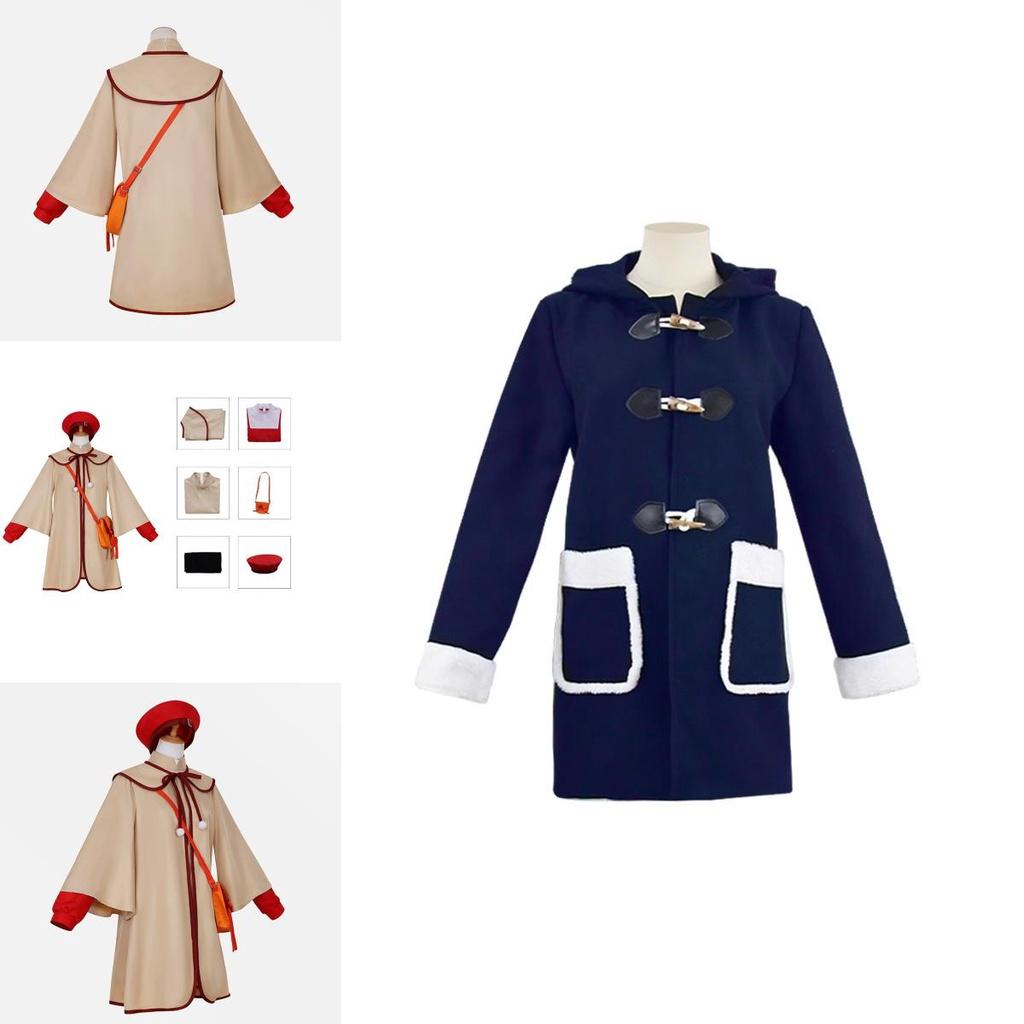 New Spy Pretend Play Ania Cosplay Winter Jacket Blaire Yoruloid Costume Women