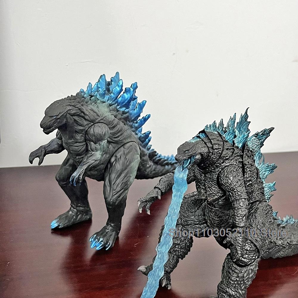 Godzilla Figure 2021 Movie SHM Edition Monster Godzilla Vs Kong Articulated PVC Action Toys Collection Model Birthday Gifts