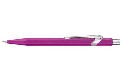 CARAN Mechanical Pencil 849 Color Matte X Violet Metal Can Officially Imported D'ACHE MF0844-605 0.5mm