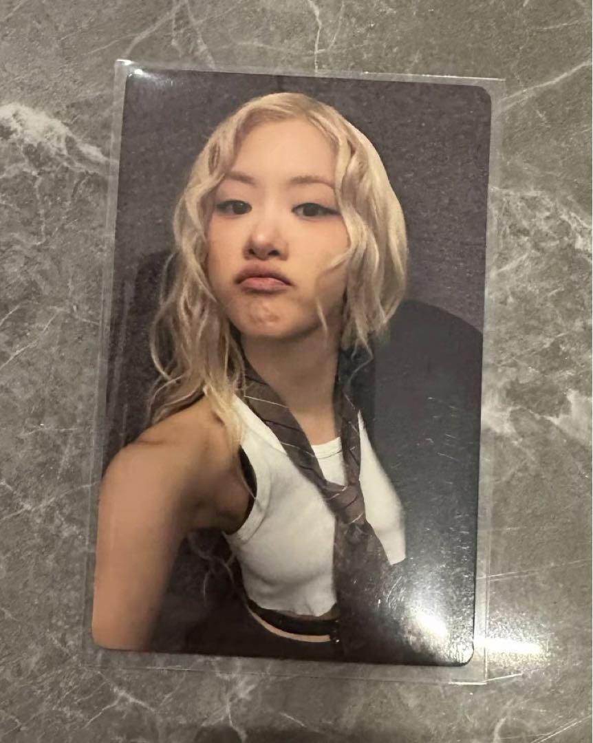 

[Б/У] BLACKPINK Розэ Рози Ханчжоу Поп-ап Эксклюзивная Торговая Карта