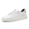 Fashion Men's Genuine Casual Shoes Handmade Leather Black Business Shoes for Men Comfort Classic White Luxury Shoes Mocasines Hombre