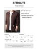 Men's Korean Style Slim Fit Knit Lapel Cardigan Sweater - Spring & Autumn Casual Trendy Jacket