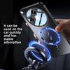 Magnetic Car Phone Case for Oppo Find X8, Full Lens Protection, Hollow Heat Dissipation, New