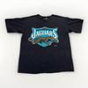 Vintage Jacksonville Jaguars Shirt Herren L Schwarz NFL Jags Logo Athletic 90er NFL
