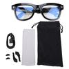 Ai Smart Glasses Real Time Translation Bluetooth Glasses with 1080P Camera Photo Recognition Volume Control for Music