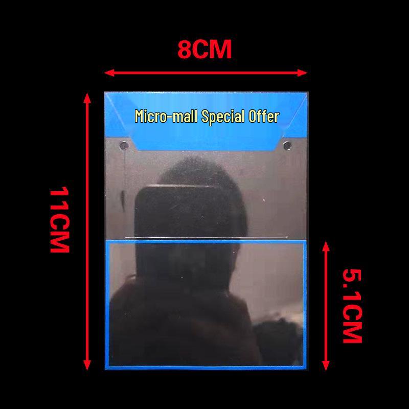 Transparent PVC Shelf Label Sleeve for Pharmacy and Baby Store Price Tags