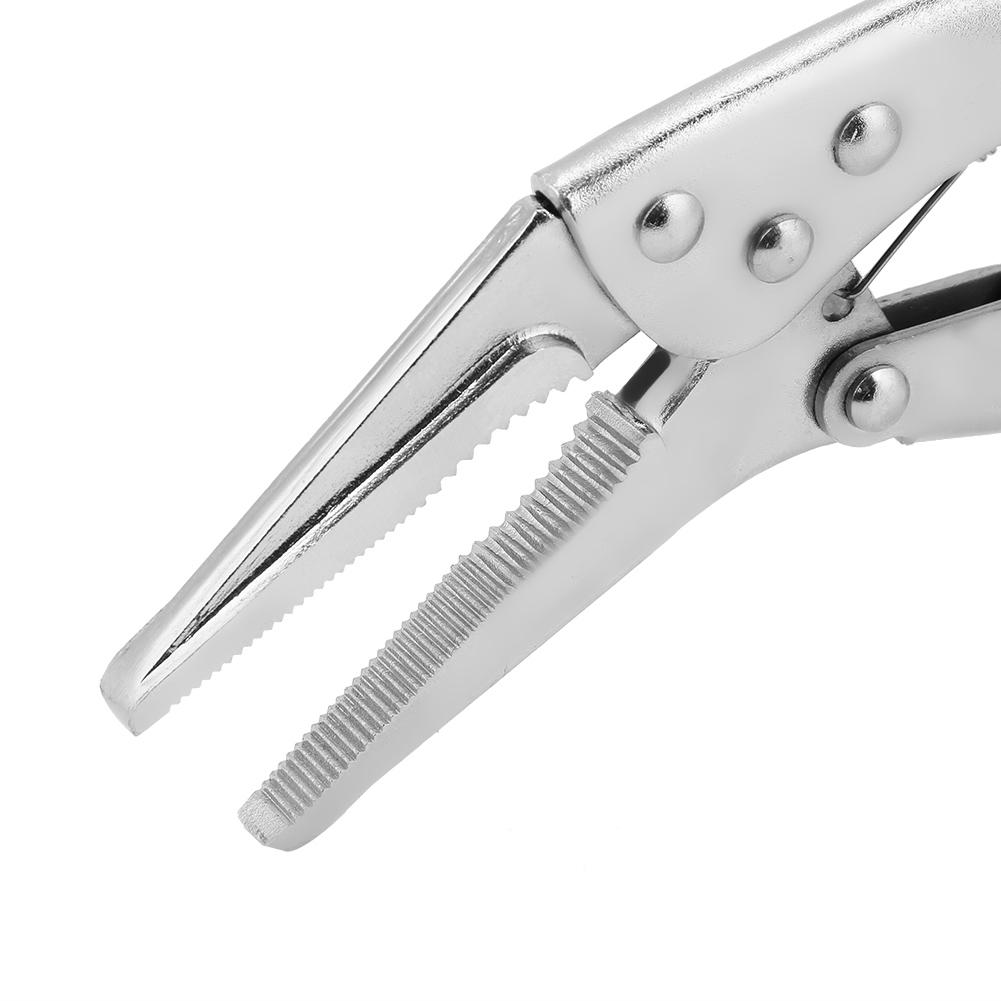 9. Inch Electrician Nozzle Pliers Steel Nago Nose Lock Pliers Jaw Lock for Screw Nut Removal, Pipe Rotation and