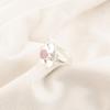 Rose Chalcedony Gemstone Jewelry, 925 Sterling Silver Jewelry, Handmade Ring, Adorable Jewelry For Wedding Git