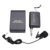 Portable Speaker Meeting Lavalier Lapel FM Transmitter Receiver Wireless Microphone Clip Mic System