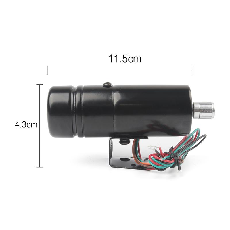 Universal 1000-11000 RPM Adjustable Tachometer Gauge Warning Shift Light Red/Blue LED Lamp Car Meter with Tach Cover