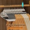 "Non-Slip Dual-Purpose Clothes Hanger with Anti-Shoulder Design"