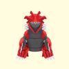 27Cm Red Groudon Legendary Dinosaur Plush Toy - Large Stuffed Animal Soft Mythical Creature Pillow Gift For Kids  Fans Collect