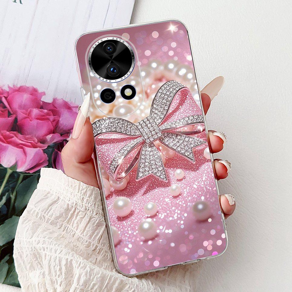Casing For Huawei Nova 13 12 Phone Case Nova 12i 13i Coque Flower Butterfly Dragon Animals Clear Soft Back Cover Nova13i Shell
