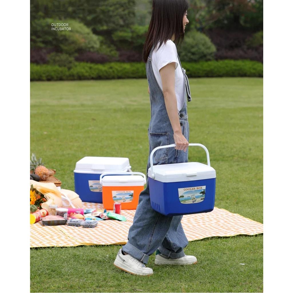 Thermos bucket Picnic Cooler Fishing Box 5L 8L Large Capacity Durable Seat Carrier for Live Fish Camping Hiking Outdoor bag 260319