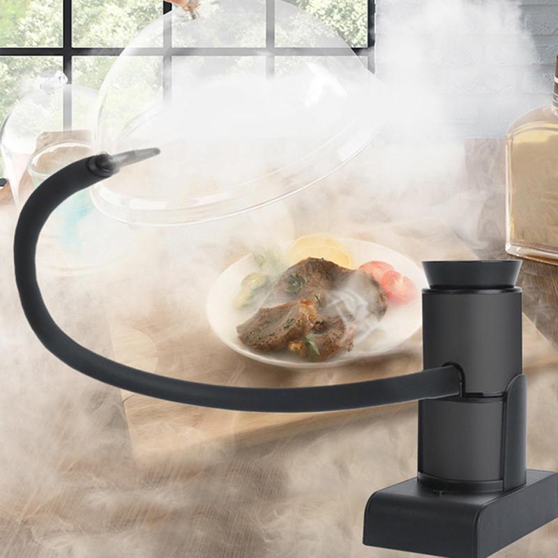 Přenosná udírna na jídlo, ruční BBQ udírna na maso, gurmánský udírna, profesionální systém studeného uzení