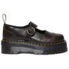 Dr. Martens Leather Fashion Round Toe Casual Shoes Women Shoes Brown 32018302