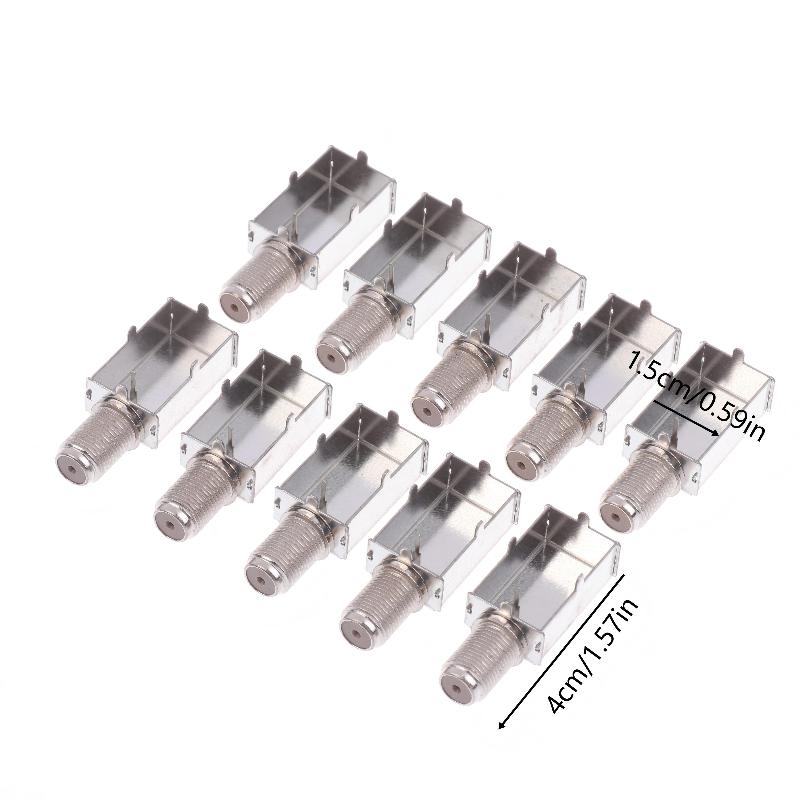 5/10Pcs M Shielding Box Coaxial Cable Connector If 2414F With Integrated Imperial Threaded Connector High-Speed Data Transfer
