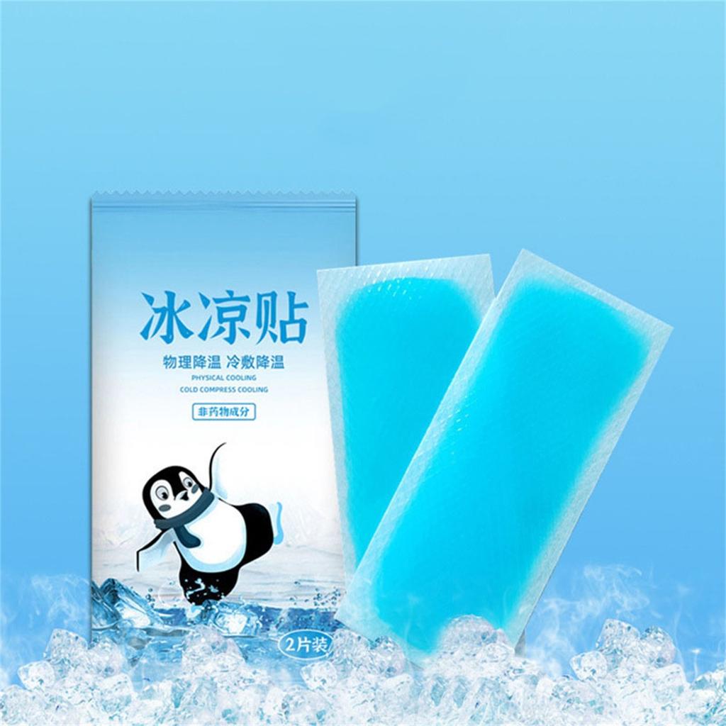 -Gel Sheets For Fever Relief - Instant Cold Compress Patches For Kids & Adults