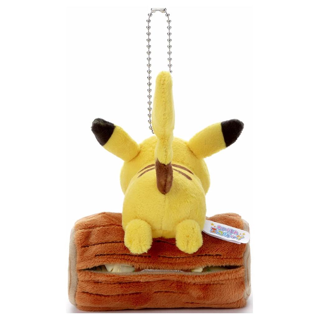 TAKARATOMY A.R.T.S. Pokémon Plush Eco Bag, Pikachu