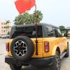 Tailgate Hinge Mount Bracket Flag Pole Antenna Mount For Ford Bronco 2/4 Doors
