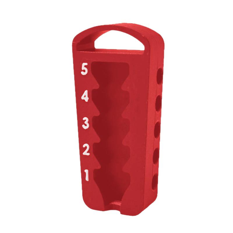 

Golf Tee Height Adjuster With Storage Holder Precision Golf Tee Elevator Portable 3D Printed Tee Setter Golf Training Aid A5