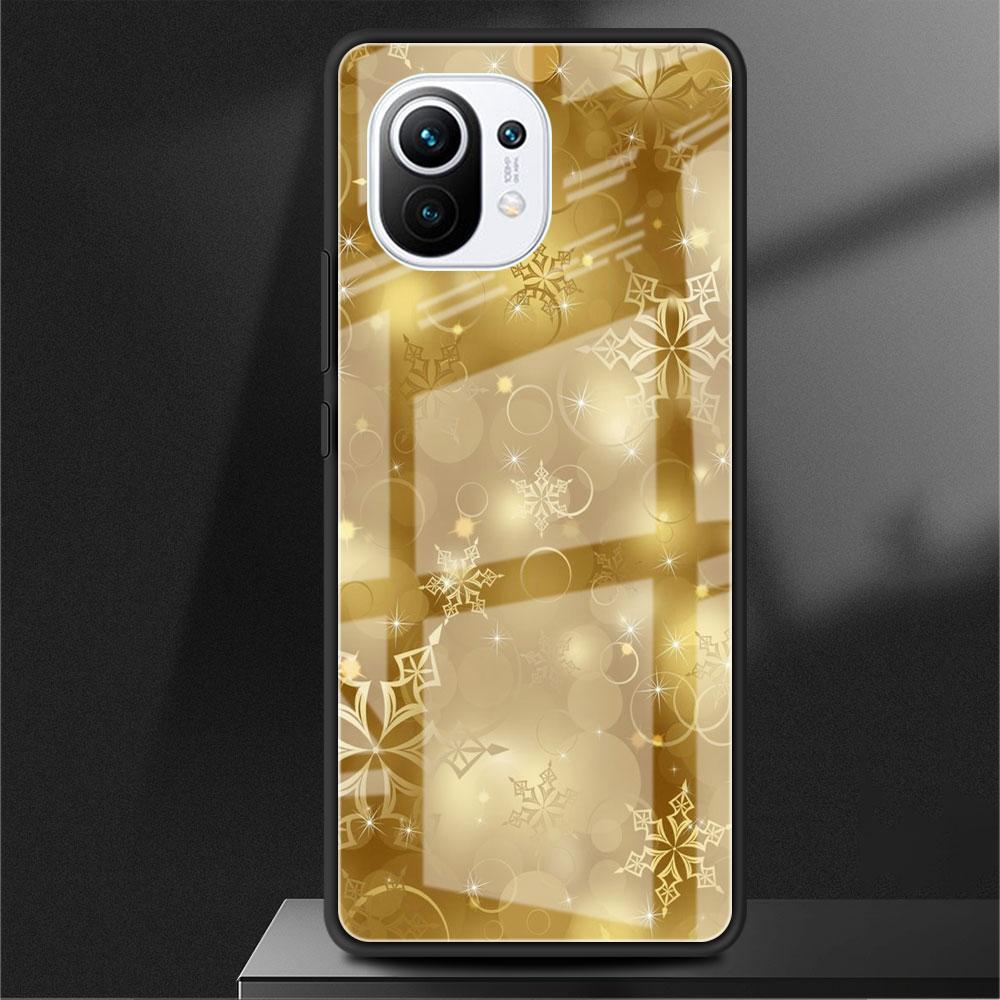 

Стеклянный чехол для Xiaomi Poco X3 NFC 11 Lite 11T F3 M3 для Redmi Note 11 10 9 8 Pro 10S 9S 9A 9C чехол для телефона золотой бронзовый Redmi Note 9S