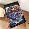 [Variety sunscreen shawl retro printed square scarf women's summer silk cotton silk scarf