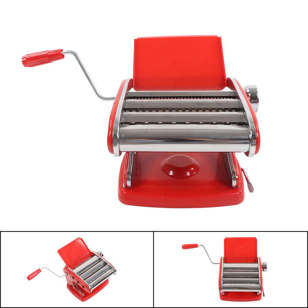 Noodles Maker Multifunction Hand Crank Pasta Machine for Lasagna Fettuccine Dumpling Wrapper