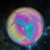 Glowing Soccer Balls for Night Game and Training, Glowing In The Dark Soccer Balls Size 4 Size 5 Reflective Football
