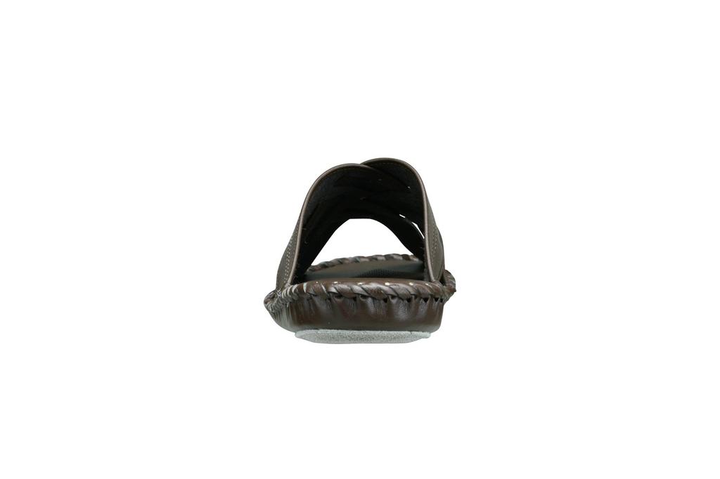Pansy 9729 Indoor Black Slippers, Medium,