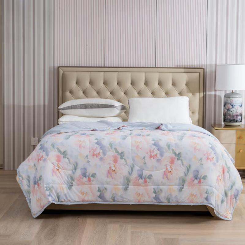 Fuanna Ice-Feel Double-Sided Antibacterial Summer Quilt