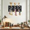Hanger Wall Mount Display Rack with Hooks for Awards and Medals - Model JH26160