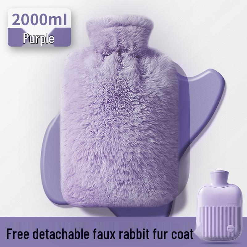 Plush Water Bottle: Hot Compress Hand Warmer Bag for Bed
