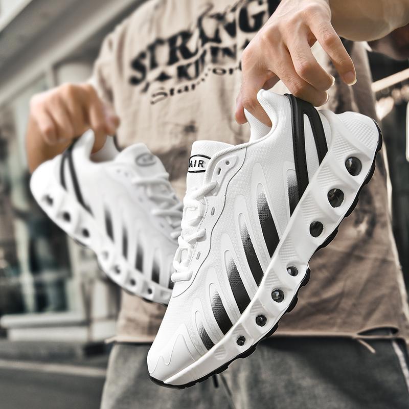 Men'S Sports Shoes In Plus Size Fashionable And Comfortable Mesh Breathable And Versatile Casual Shoes 37-46