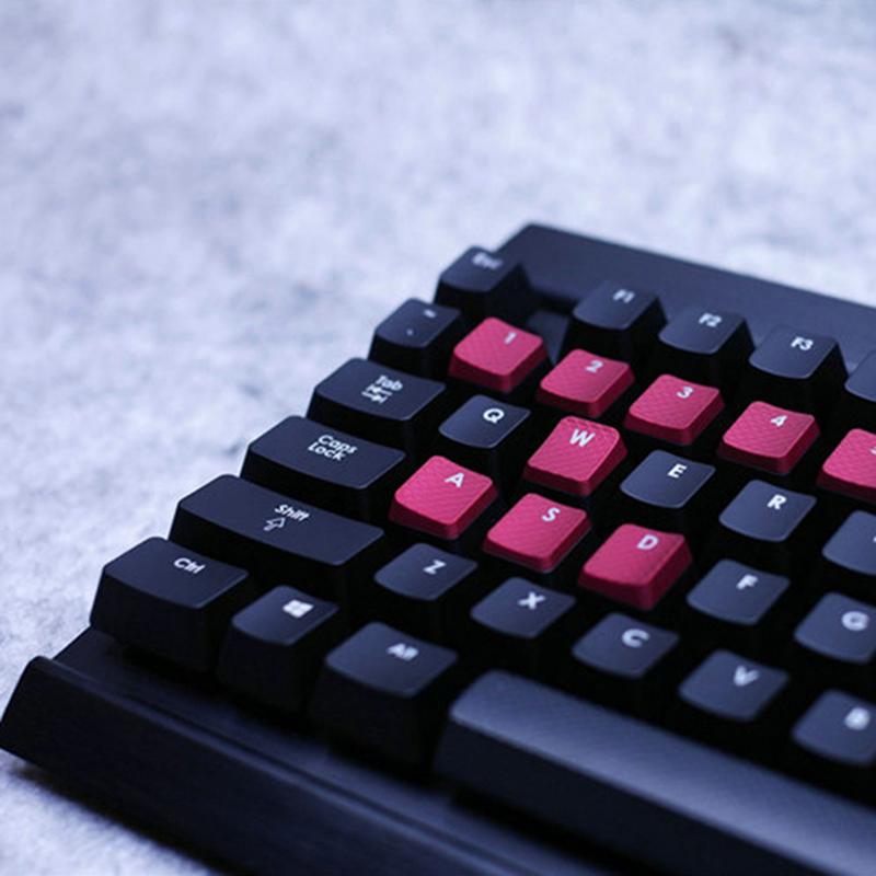 Keycaps For Pirate Ship Mechanical Keyboard Mechanical Keyboard K70Rgb Original Keycap Silver Red