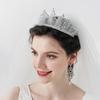 Schönheitswettbewerb Kopfschmuck Übertriebene Krone Haarreif Fotostudio Hochzeit Make-up Haaraccessoires Legierung Braut