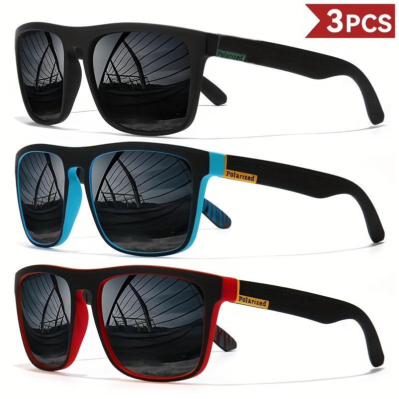 3pc Bicycle Sports Polarized Sunglasses Women Outdoor Cycling Off Road Sun Glasses Men Fishing Sunglasses Set Unisex UV400